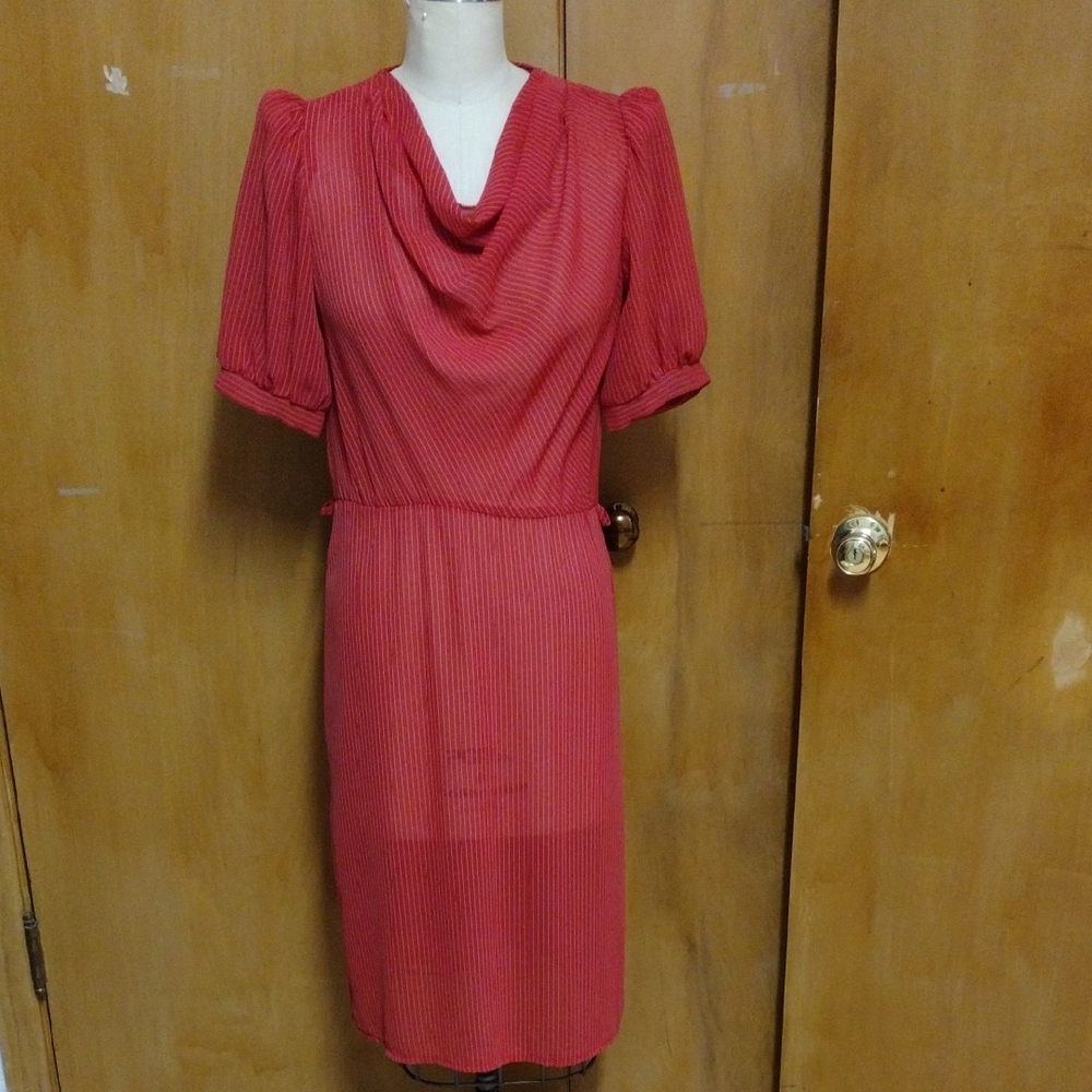 1930s Style Sheer Dress